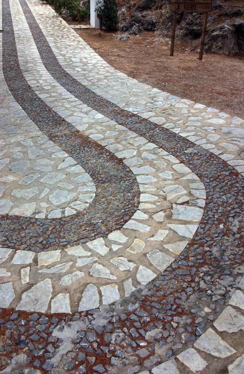 Path to church, Costa Blanca, Spain October 2005