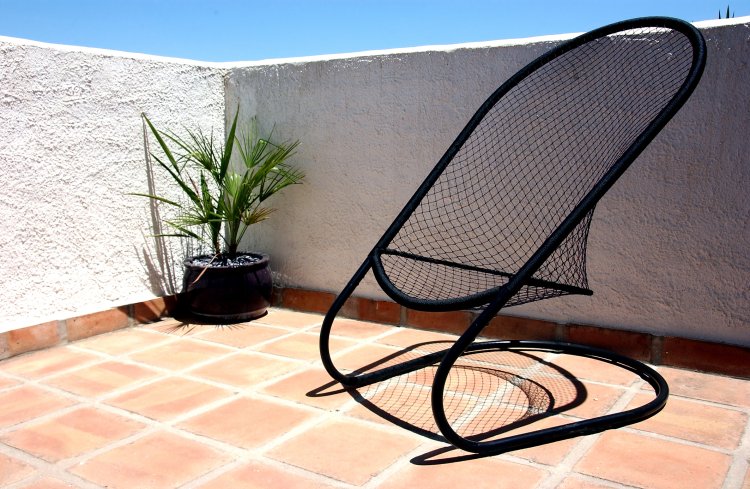 Sunny Terrace in Guadalhorce Valley June 2007